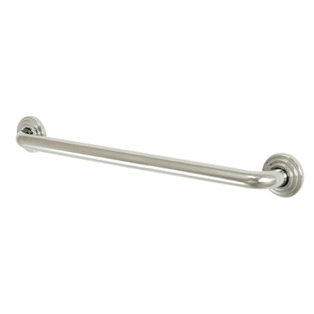 Restoration Contemporary Grab Bar, 27-1/16" L, 17 ga. Brass, Polished Nickel DR314246